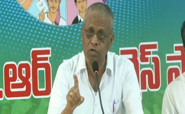 Dadi Veerabhadra Rao Slams On Chandrababu In Visakhapatnam - Sakshi