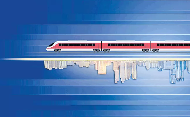 High Speed Rail Between Mumbai Pune And Hyderabad - Sakshi