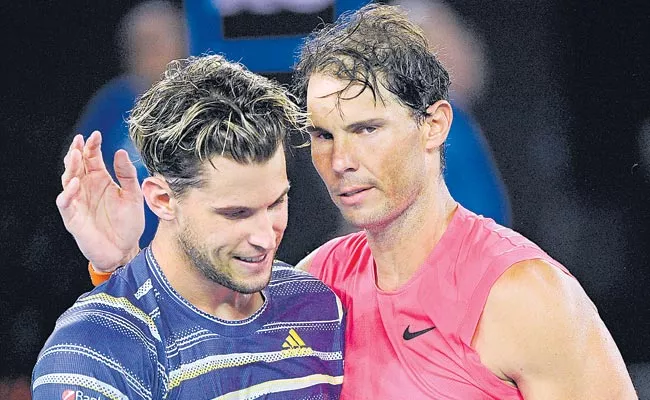 Dominic Thiem Knocks Out Top Seed Rafael Nadal At Aussie Open - Sakshi