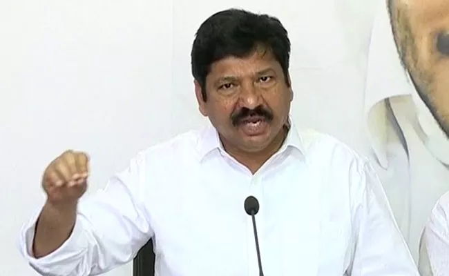 MLA Jogi Ramesh Criticizes Chandrababu Over AP New Capital - Sakshi