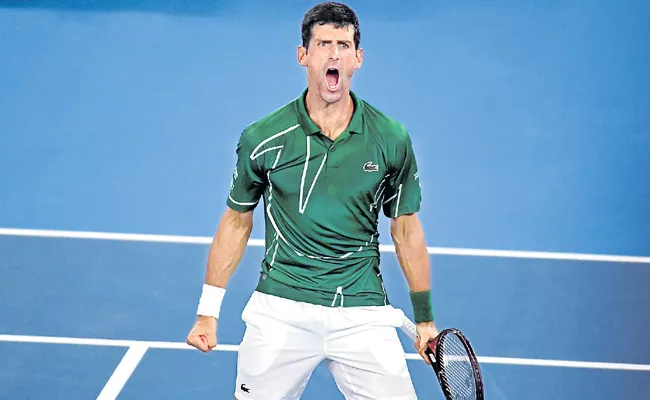 Novak Djokovic Entered Into Final In Australian Open Tourney - Sakshi