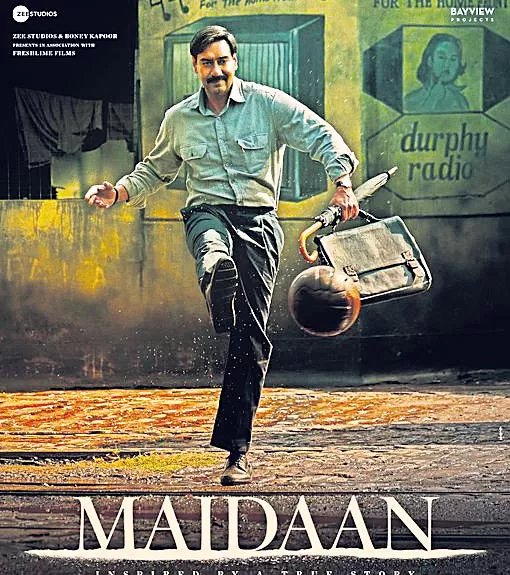 Maidaan first look released - Sakshi