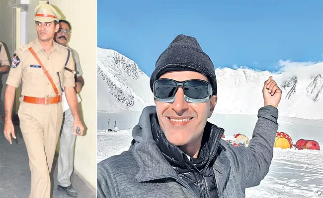 IPS Officer Tharun Joshi Mountaineering Special Story - Sakshi