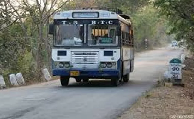 TSRTC Cancel Bus Services At Hajipur - Sakshi