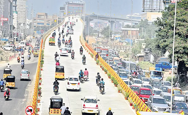 Gachibowli Biodiversity Flyover Start Again From Today - Sakshi