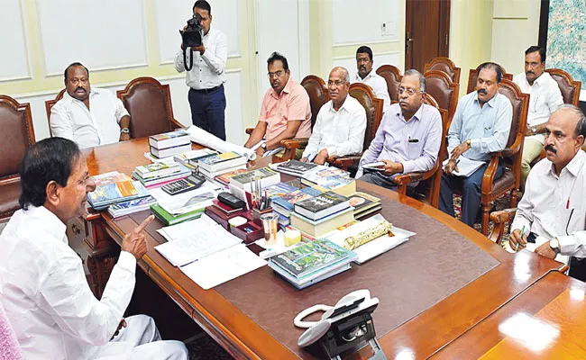 CM KCR Review Meeting On Irrigation Projects And Water Resources Consumption - Sakshi