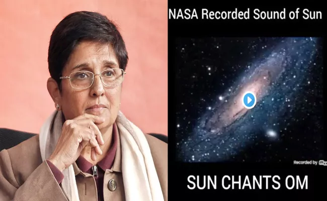 Kiran Bedi Twitter Massage Sun Chanting OM Netizens Trolling Her - Sakshi