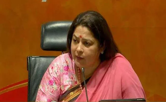 Meenakshi Lekhi Comments Over Pakistan Gurdwara Attack - Sakshi