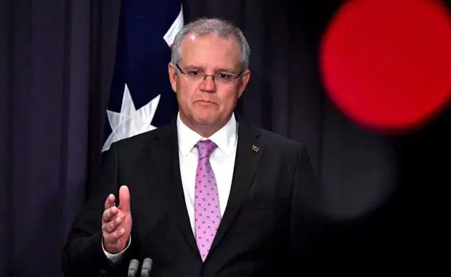 Australian PM Scott Morrison India visit cancelled due to wildfires - Sakshi