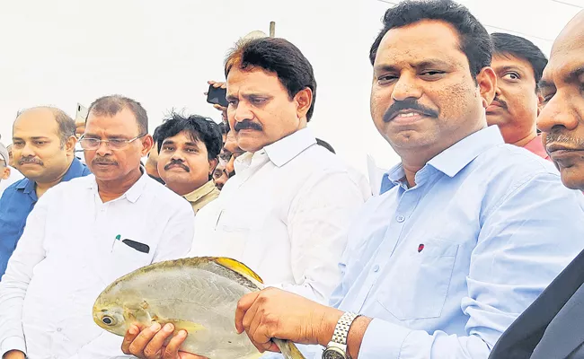 Release of Fishermen with the initiative of CM Jagan Says Mopidevi Venkataramana - Sakshi