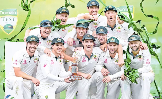 Australia Wins Third Test Series Against New Zealand - Sakshi