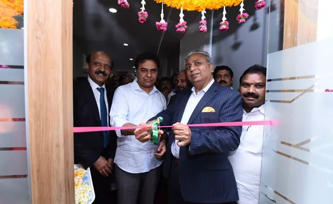 KTR Inaugurated IT Companies In Madikonda At Warangal - Sakshi