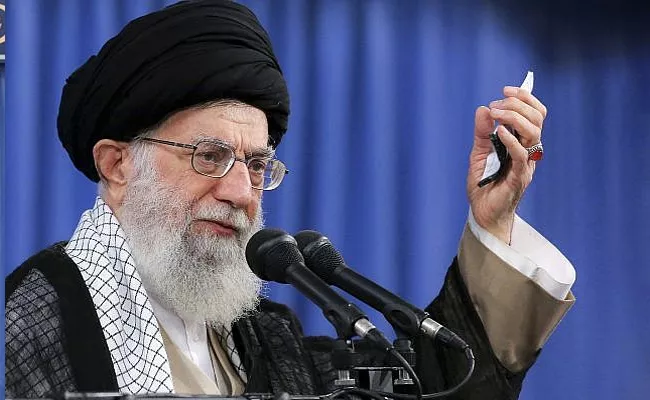 Missile strikes in Iraq Becomes Slap In Face Of US Says By Khamenei - Sakshi