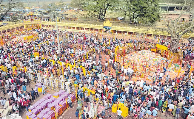 All Arrangements Set For Medaram Jatara By Telangana Police Department - Sakshi