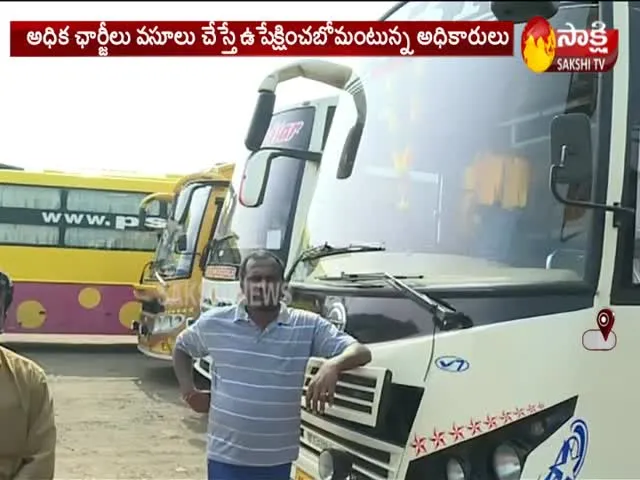 64 Private Buses Seized in Hyderabad