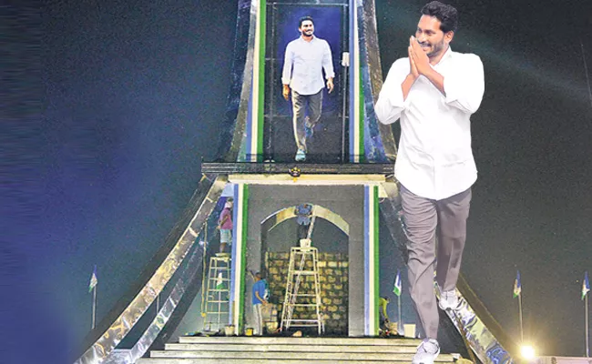 One Year Completed For  YS Jagan Praja Sankalpa Yatra - Sakshi