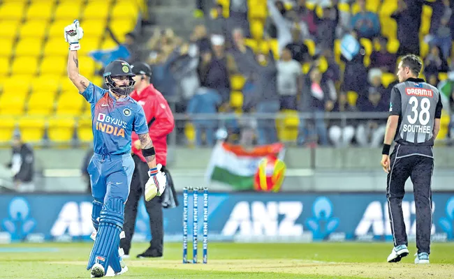 India Wins Fourth T20 Match Against New Zealand - Sakshi