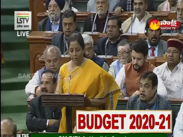 Finance Minister Nirmala Sitharaman presents Union Budget 2020