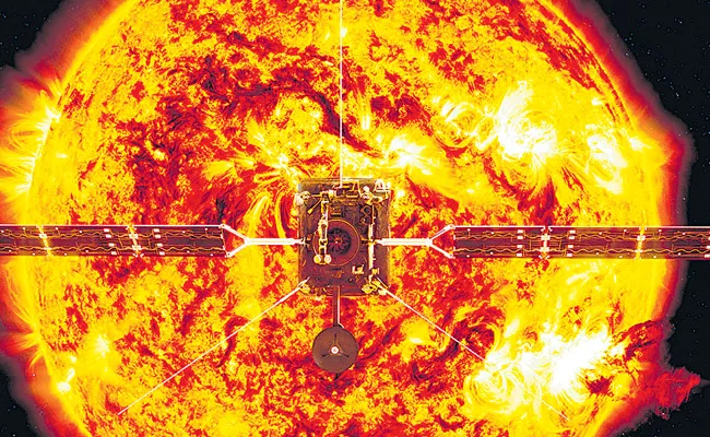 Solar orbiter Launched To Spot Sun - Sakshi