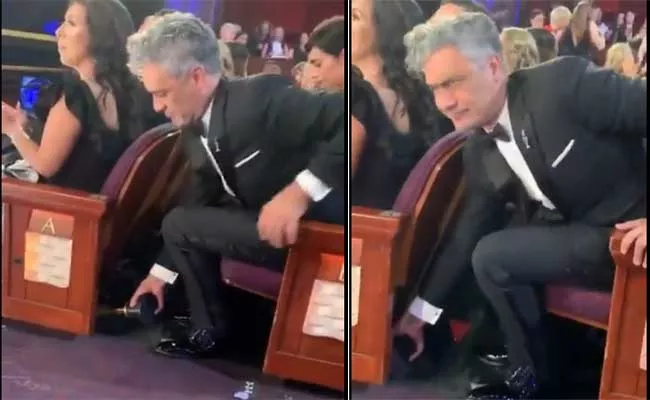 Director Taika Waititi Stashes Oscar Trophy Under Seat Became Viral - Sakshi