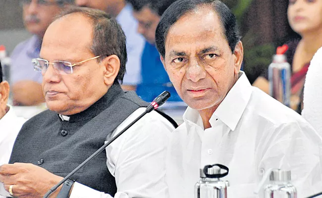 CM KCR Review Meeting With Collectors In Pragathi Bhavan - Sakshi