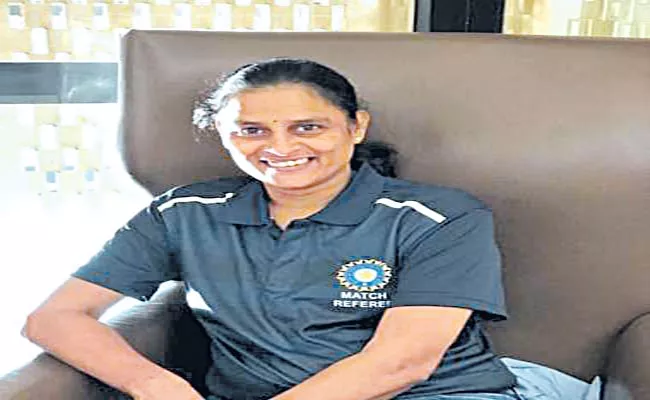 GS Lakshmi Set To Become 1st Woman Match Referee At Global Event - Sakshi