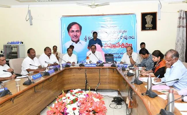 CM KCR Visits Kaleshwaram Project At Jayashankar Bhupalpally - Sakshi