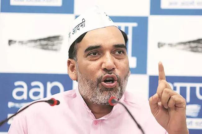 AAP to Fight Local Body Elections Across India: Gopal Rai - Sakshi