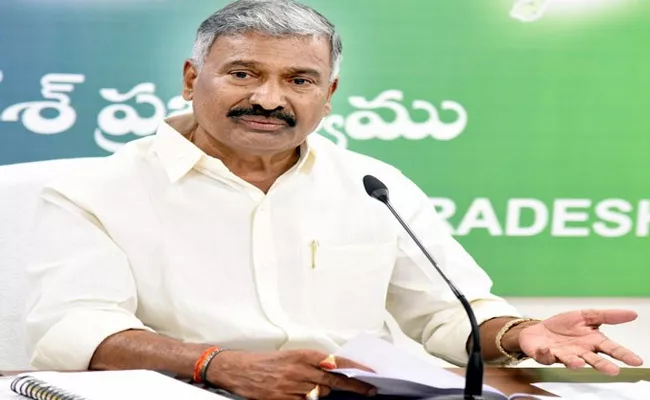 Minister Peddireddy Ramachandra Reddy Comments On Chandrababu - Sakshi