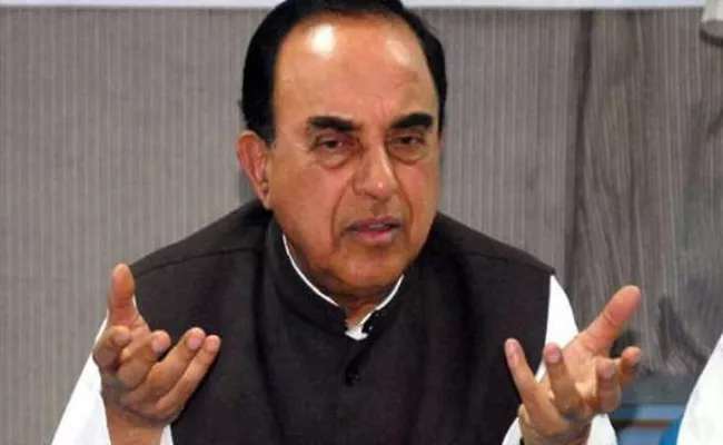 Subramanian Swamy Made Comments On Gandhi About No Autopsy On Body - Sakshi