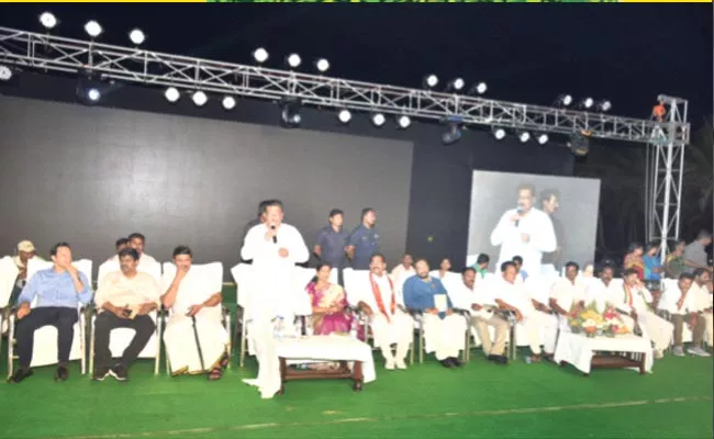 Sri Ranganatha Raju Speech Beach Festival In West Godavari District - Sakshi