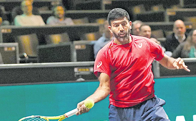 Bopanna Pair Defeated In Rotterdam Tournament - Sakshi