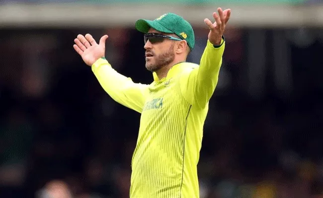 Du Plessis Steps Down As South Africa Captain In All Formats - Sakshi