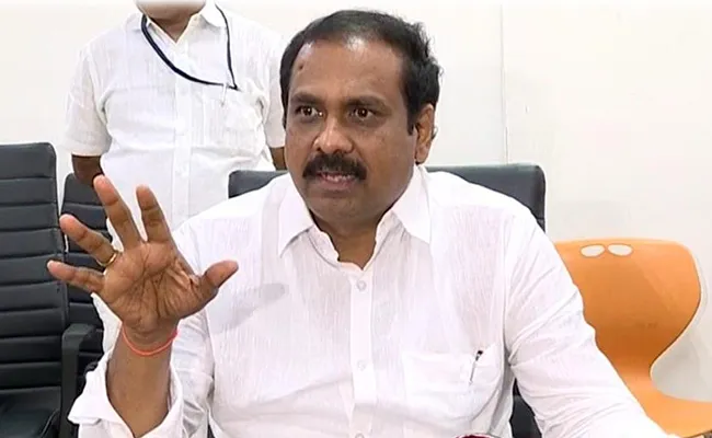 Minister Kurasala Kannababu Comments On Chandrababu - Sakshi