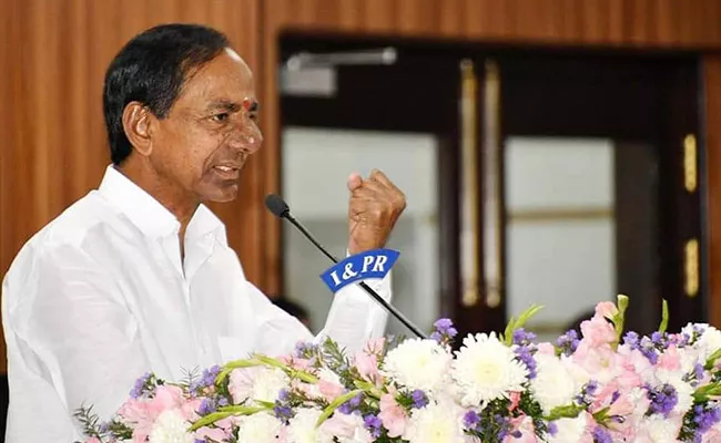 CM KCR Holds Meeting With Municipal Chairmen And Mayors At Pragati Bhavan - Sakshi