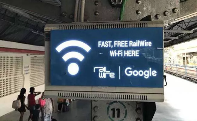 In Railway Stations Google To End Its Free WiFi Journey - Sakshi