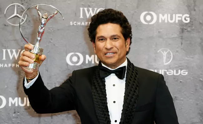 Sachin Wins Laureus Sporting Moment Award 2020 for 2011 World Cup Winning Moment - Sakshi