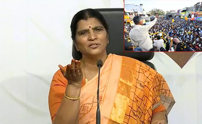 Laxmi Parvathi Slams On Chandrababu Over TDP Bus Yatra - Sakshi