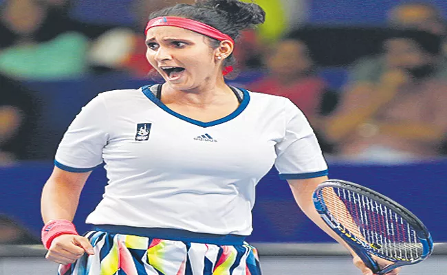 Sania Mirza Good Starts In Dubai Open Tournament - Sakshi