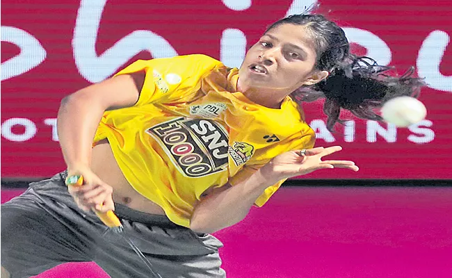 Gayatri Is Part Of The Indian Badminton Senior Team - Sakshi