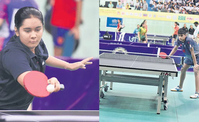 Varuni Jaiswal Fight Comes To An End In Senior Table Tennis - Sakshi