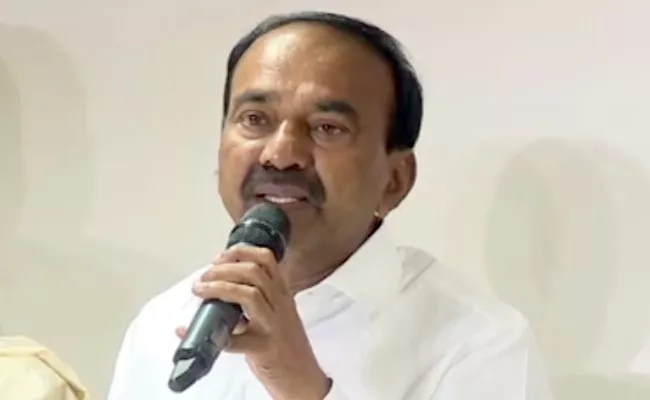 Telangana Minister Etela Rajender Teleconference On Corona Virus - Sakshi