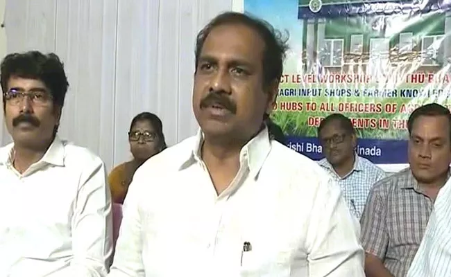 Kurasala kannababu Says Good News For Peanut Farmers In Kakinada - Sakshi