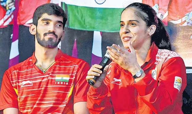 Saina, Srikanth chase Olympic berth - Sakshi