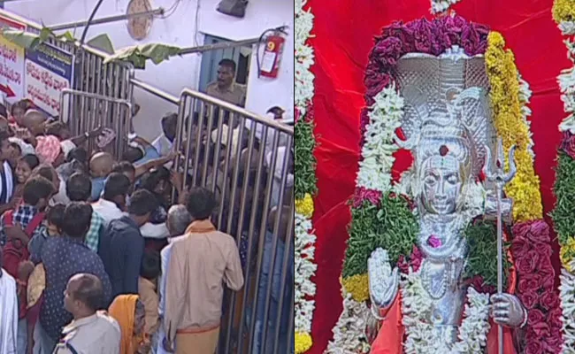 Maha Shivaratri 2020: Devotees Visit Lord Shiva Temples In Telangana - Sakshi