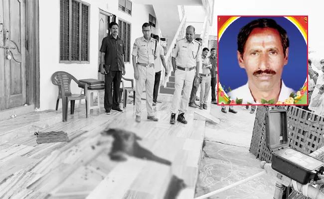 TRS Leader Koncha Ramana Reddy Murdered in Navipet Nizamabad - Sakshi