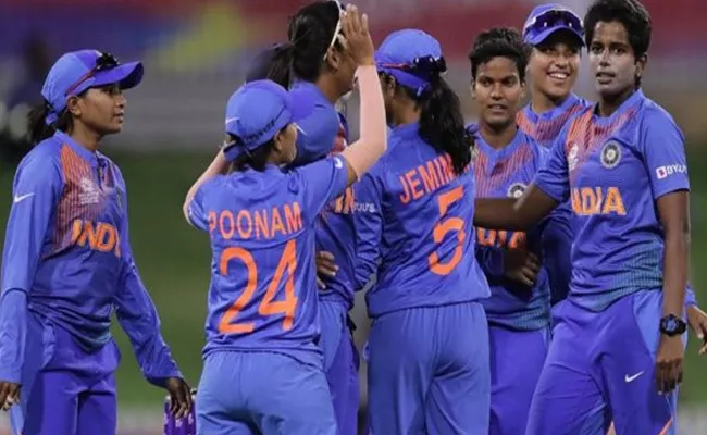 Poonam, Arundhati Shared 5 Wickets Help To India's Win - Sakshi