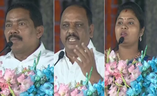 Pushpa Srivani Speech In Jagananna Vasathi Deevena At Vizianagaram District - Sakshi