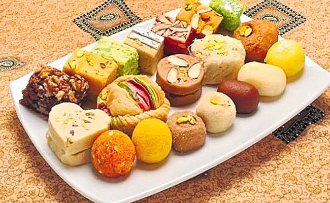 FSSAI Act on Expired Date Show on Sweets And Packages - Sakshi