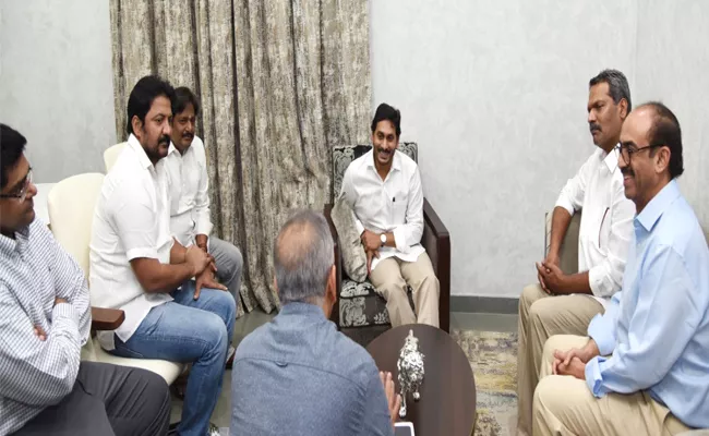 Tollywood Producers Met With AP CM YS Jagan - Sakshi